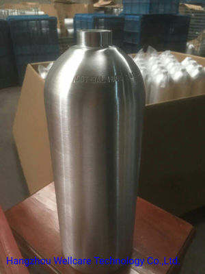 Polished DOT ISO Standard Aluminum Gas CO2 Cylinder for Beverage in T3 T8 Temper
