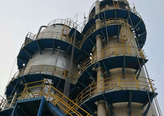 Stainless Steel Fixed Bed Process Hydrogen Peroxide Plant 10 Sets Per Year Production