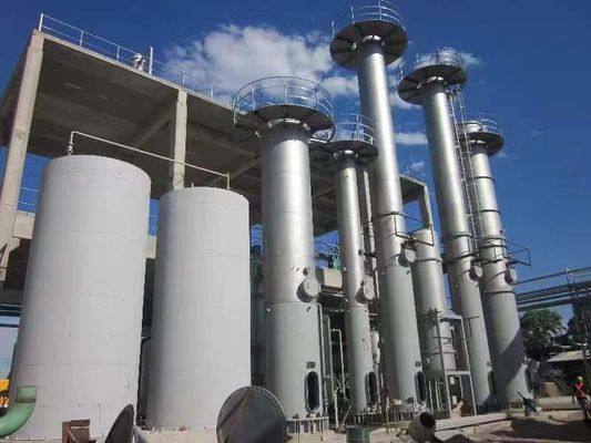 Medium Pressure Stainless Steel Distillation Process for Industrial Ethanol Production