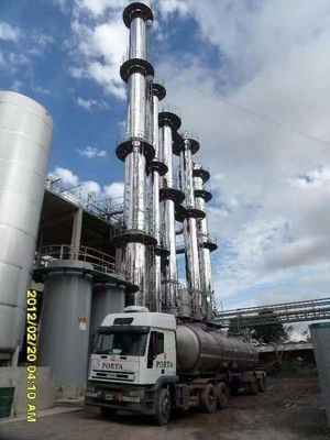 Turnkey Industrial Alcohol / Ethanol Distillation Equipment for Fuel Ethanol Plant