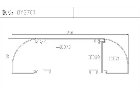 OEM Aluminum Alloy Medical Gas Supply Horizontal Bed Head Unit