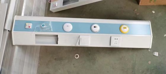 OEM Aluminum Alloy Medical Gas Supply Horizontal Bed Head Unit
