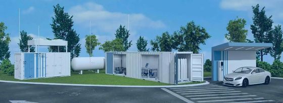 Hydrogen Gas Filling Station, Hydrogen Fuel Stations, Hydrogen Fuel Cell Stations