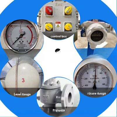 Low Pressure 0.1MPa≤p 1.6MPa LPG Skid Plant Filling Station for Cooking Gas Suitable