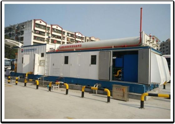 Mobile Petrol Gas Station with Liquefied Gas Storage 1000 Sets Per Year Production