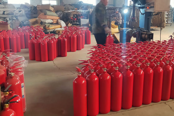 Fire CO2 Cylinder Stainless Steel Gas Cylinder CO2 Fire Fighting Gas Cylinder for Fire System
