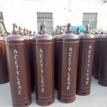 10 Cu FT Mc Acetylene Steel Gas Cylinder with Cga 200 Valve Customized and WESG09