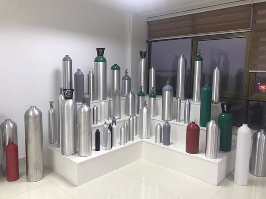 High Quality Oxygen Machine Helium Gas Cylinder Aluminum Cylinder