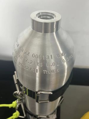6.8L 300bar Composite Air Cylinder Filled by Compressor for Carbon Dioxide Gas Storage