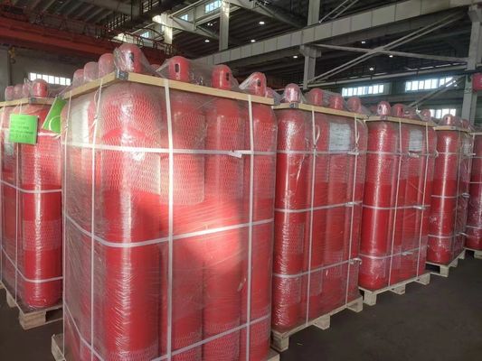 High Pressure Steel Gas Cylinder Filling