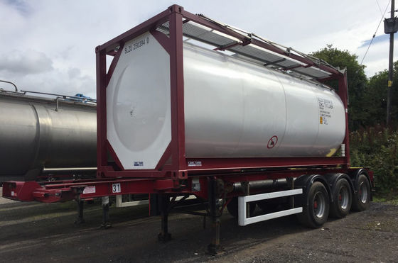 Un T3 Fire Heating 20FT ISO Tank Container for Bitumen Transportation