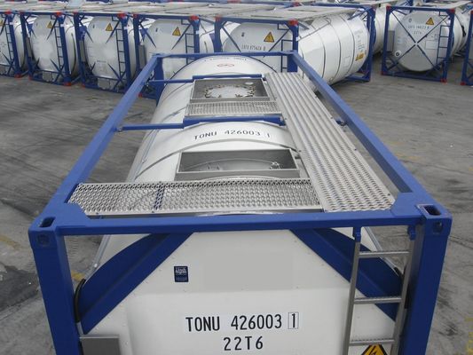 Gas Tank T50 ISO Tank Container for LPG and Ammonia Gas Transport Storage Tank Container