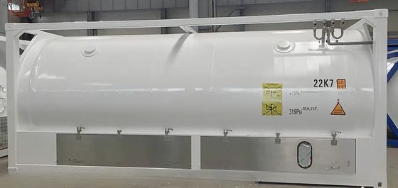 20FT ISO Lco2 Container ASME T75 ISO Tank Container for Sale