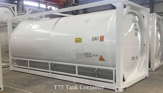 20FT ISO Lco2 Container ASME T75 ISO Tank Container for Sale