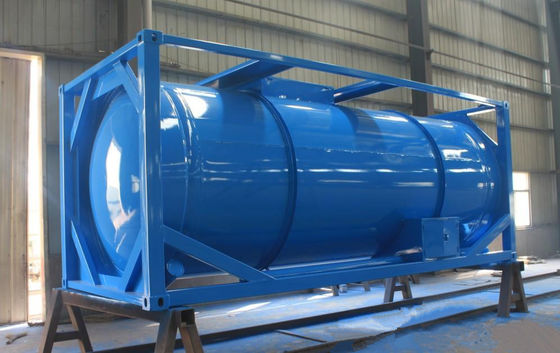 Cryogenic Liquefied Gas LNG Lco2 Ln2 Lo2 Lar Ethylene Un T75 40FT ISO Tank Container