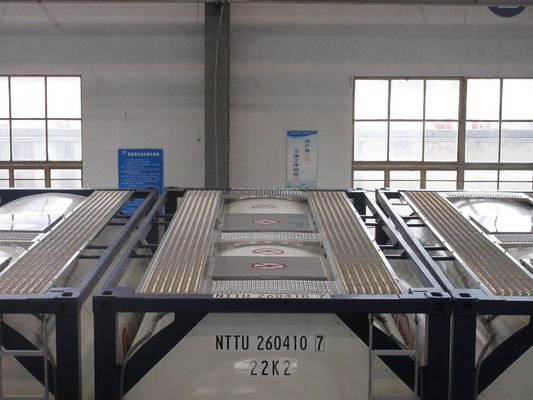 20FT ISO Tank Container Un T75 ASME Standard Liquid Gas Storage 20&amp;prime; Container