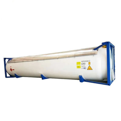 Tank Container in Truck Trailer, Tank Container in Water Tank, Liquid Transport Tank Container