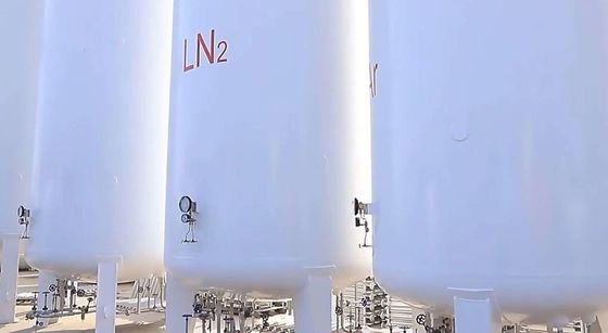 Horizontal Cryogenic Tanks for LNG Storage