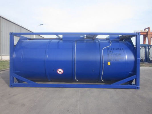 5 to 200 Cbm LNG Tank Station Cryogenic ISO Tank Container for LNG 100m3 LNG Storage Tank