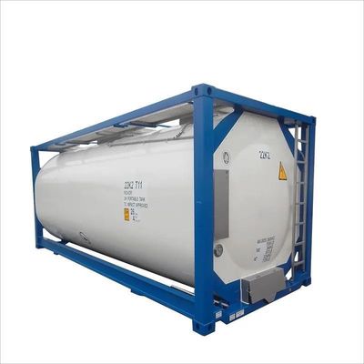 T75 Un Portable Cryogenic GB/ASME 40FT LNG ISO Tank Container Stainless Steel Storage Tank