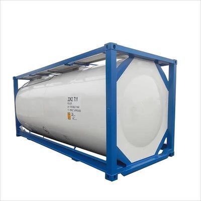 T75 Un Portable Cryogenic GB/ASME 40FT LNG ISO Tank Container Stainless Steel Storage Tank