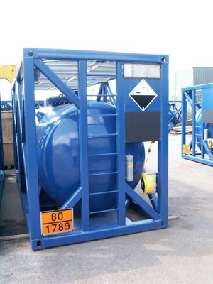 Un T11 30000L to 35000L Large Volume Swap Body Tank Container