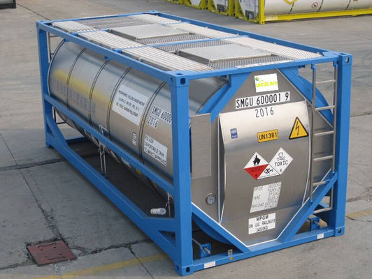 Un T11 30000L to 35000L Large Volume Swap Body Tank Container