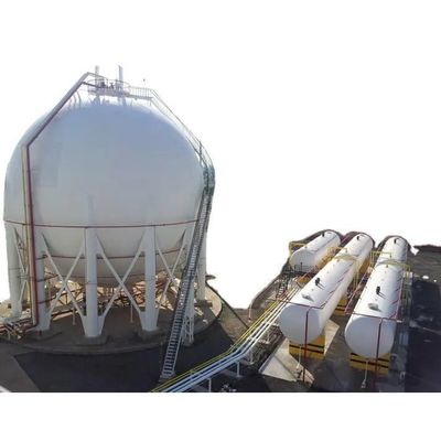 6000 Cbm 3000ton LPG Spherical Storage Tank