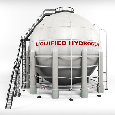 Hydrogen Gas Spherical Tank, Spherical Storage Tank Diagram