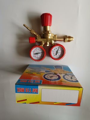G250-15-510 Medium Duty Single Stage Acetylene Regulator, 15 Psig Delivery Range, Cga 510 Inlet