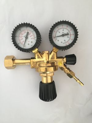 Brass Argon / CO2 MIG TIG Flow Meter Gas Regulator Gauge with Gas Hose Welding Weld