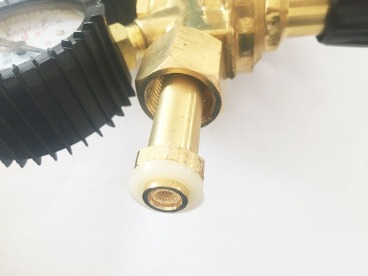 Brass Argon / CO2 MIG TIG Flow Meter Gas Regulator Gauge with Gas Hose Welding Weld