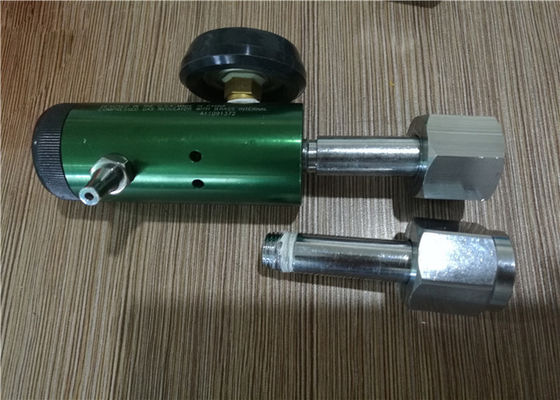 Mini Oxygen Regulator with Aluminum Material 0-8 Lpm CGA 540 Connector Brass Sleeve