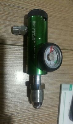 Mini Oxygen Regulator with Aluminum Material 0-8 Lpm CGA 540 Connector Brass Sleeve