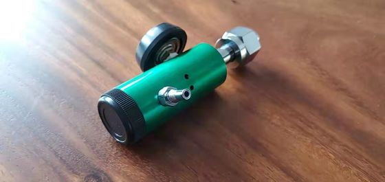Precision Mechanics Oxygen Flow Meter Connector with Regulator WEOF05