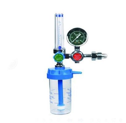 Oxygen Flow Meter with Humidifier Bottle