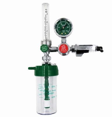 Oxygen Flow Meter with Humidifier Bottle