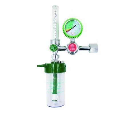Oxygen Flow Meter with Humidifier Bottle